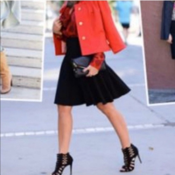 CAbi Sweater Knit A-Line Skirt Dessert Style 170 Licorice Black Size Medium - Picture 16 of 16